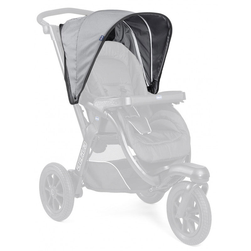 Chicco Activ3 Jet Iron Black Stroller Hood