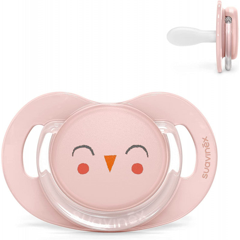 Suavinex - Bonhomia Pacifier 6-18 Months - Pink