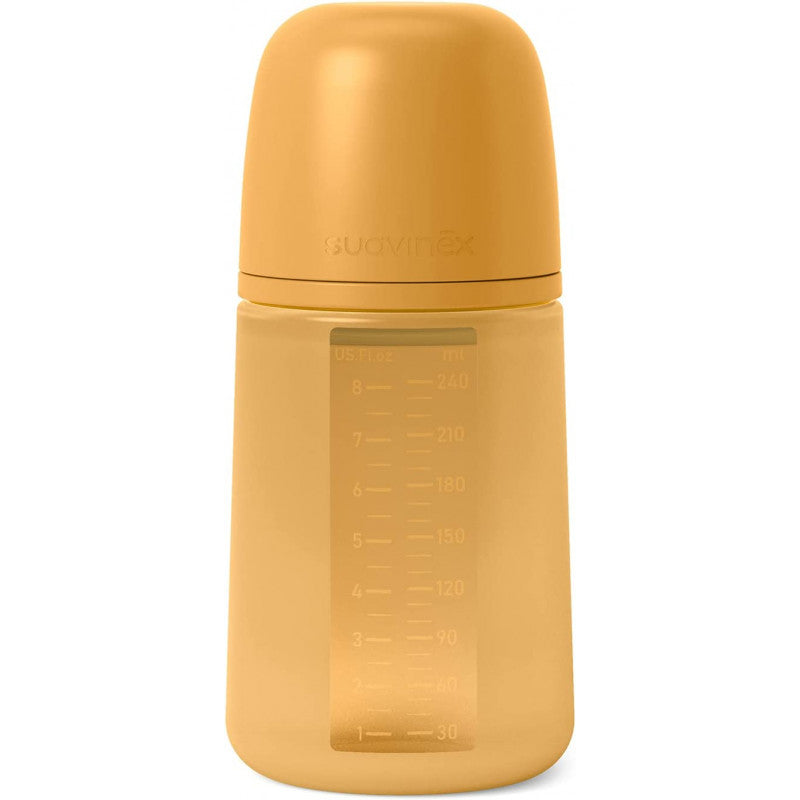 Suavinex - 240 ml Silicone Bottle - Colour Essence Mango