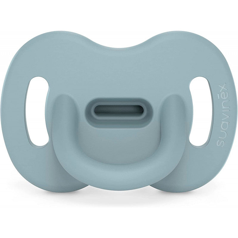 Suavinex - Schnuller aus 100 % Silikon - 0/6 Monate Aqua