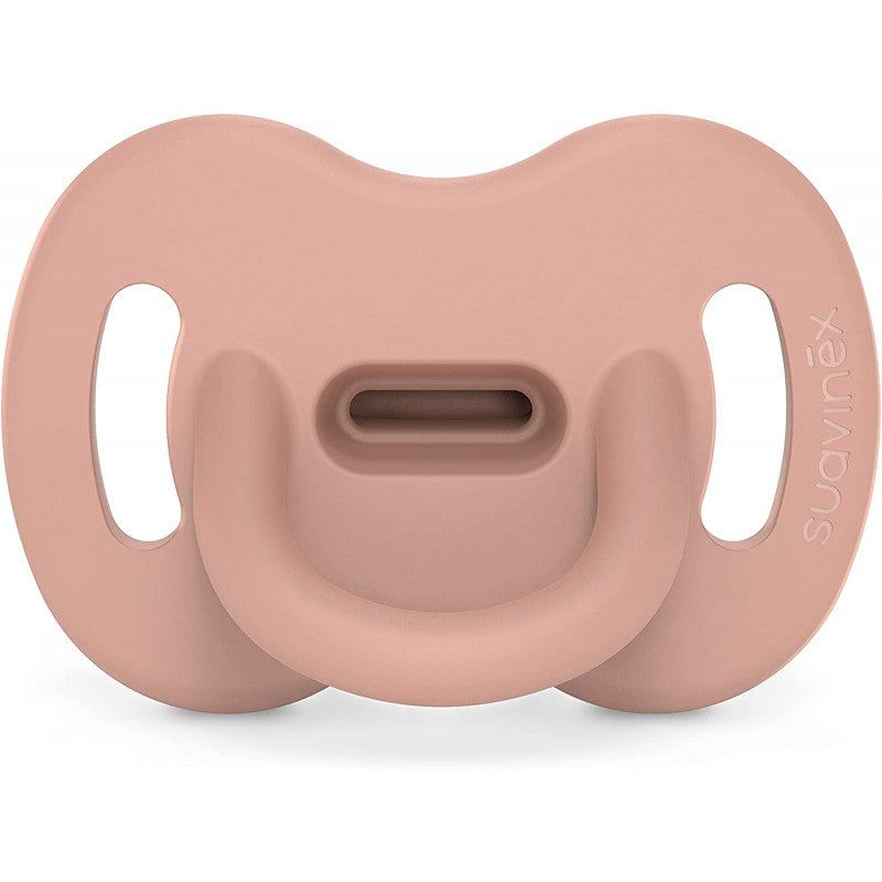 Suavinex - 100% Silicone Pacifier - 0-6 Months Nude
