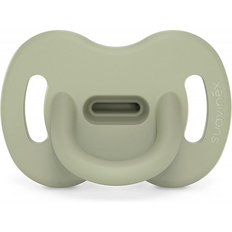 Suavinex - 100% Silicone Pacifier - 6-18 Months - Green