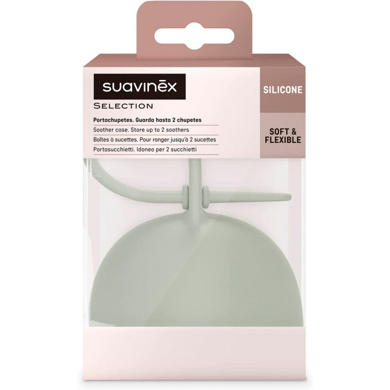 Suavinex - Lake Green Silicone Soother Holder