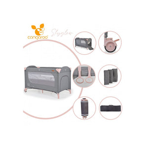 Reisebett Cangaroo Skyglow 2 - Pink