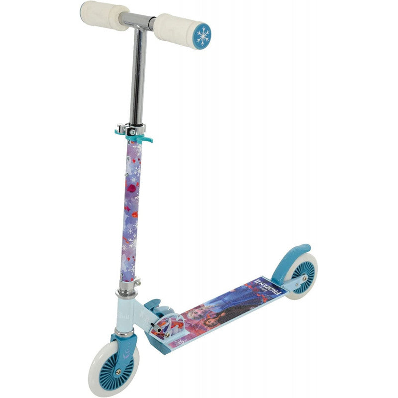 Gefrorener Roller mit 2 Rädern