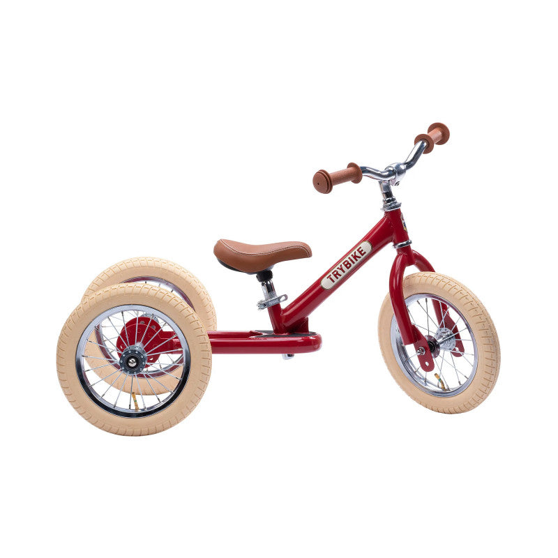 2-in-1 Vintage Bicycle - Red