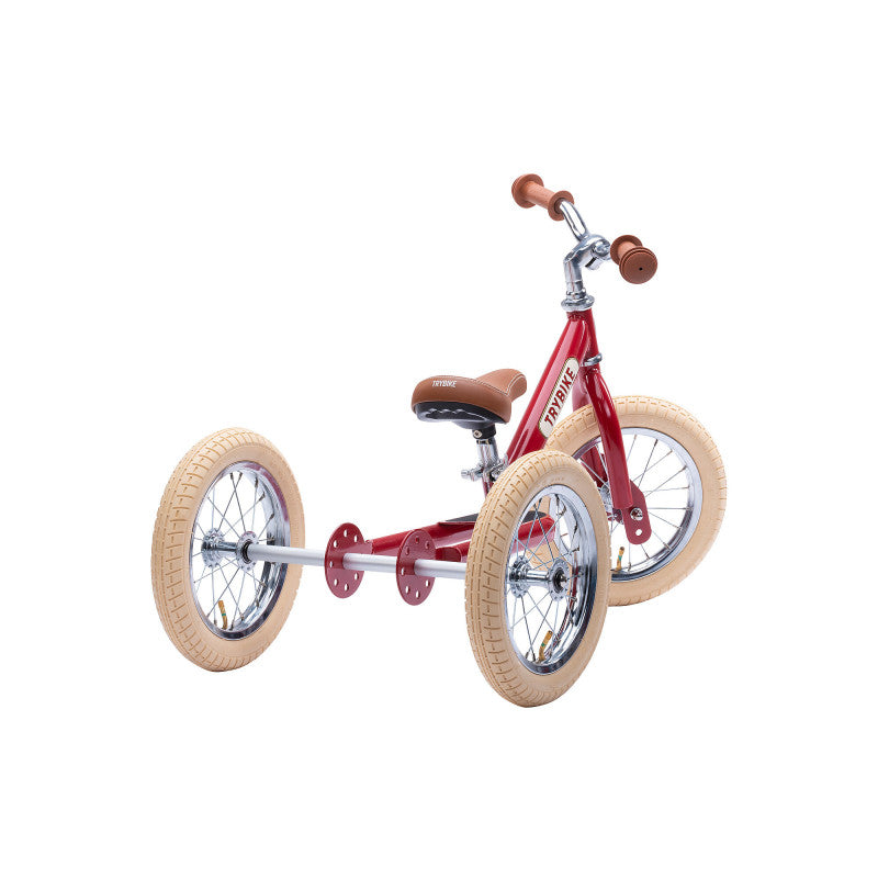 2-in-1 Vintage Bicycle - Red