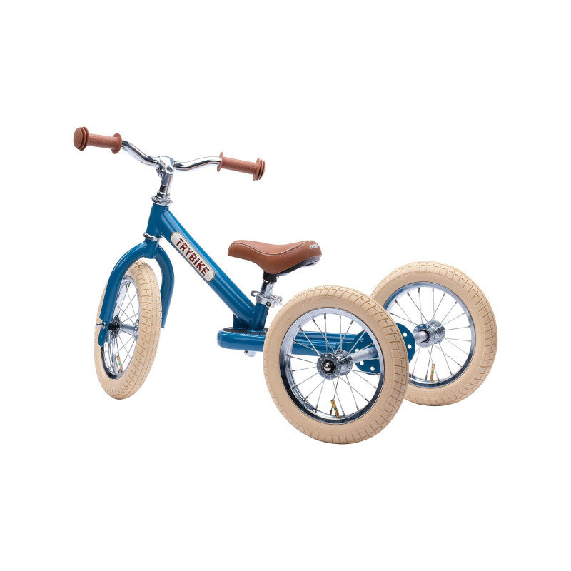 2-in-1 Vintage Bike - Blue