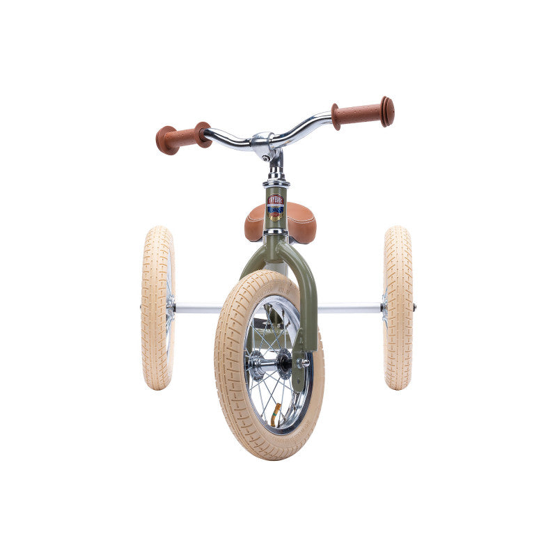 2-in-1 Vintage Bicycle - Green