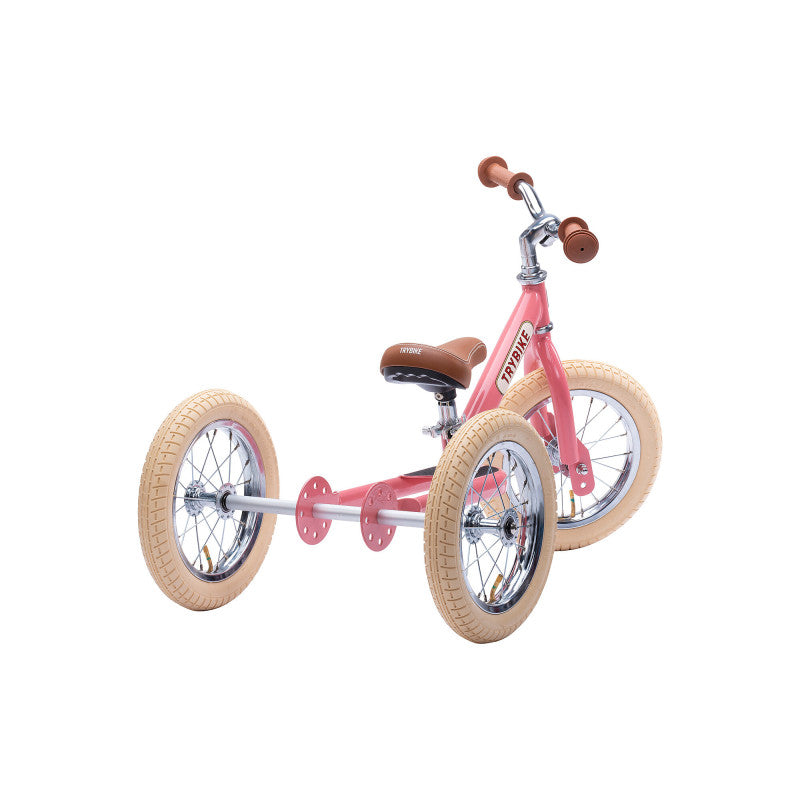 2-in-1 Vintage Bike - Pink