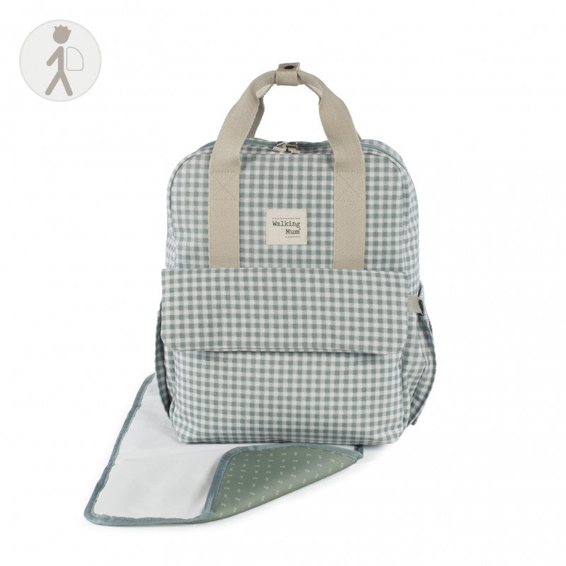 Wickeltasche Walking Mum I Love Vichy