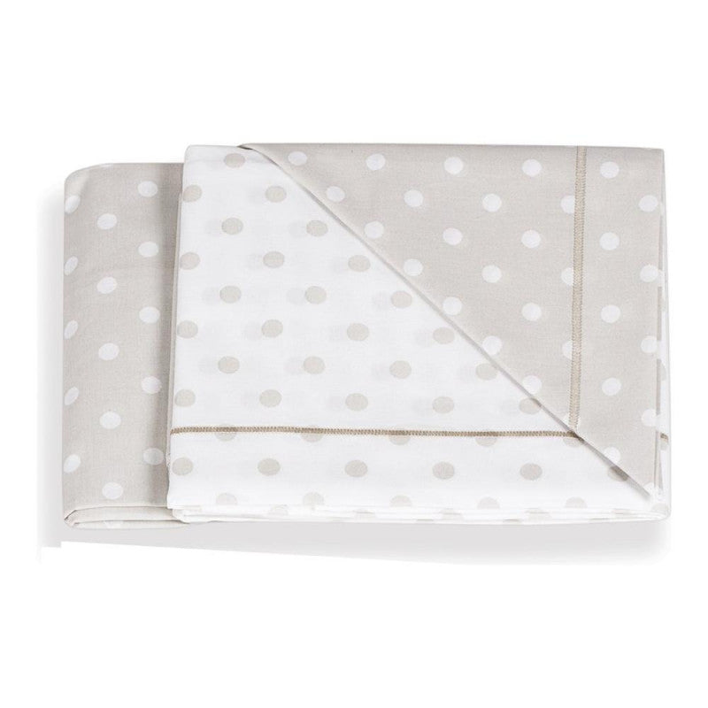 Italbaby - Cot Sheet Set with Dots
