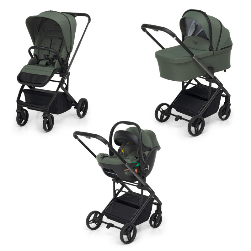 Kombikinderwagen Foppapedretti TicToc i-Size Olive