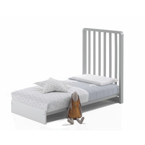 Lettino Glam con Piumone Classico - Bianco - 8