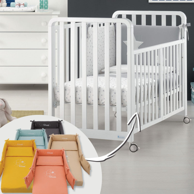 Babybetten Azzurra Design Glam White - Glammy