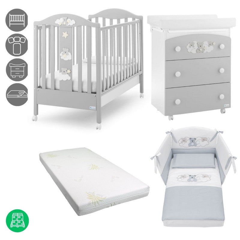 Azzurra Design Kinderzimmer Starlette Grey