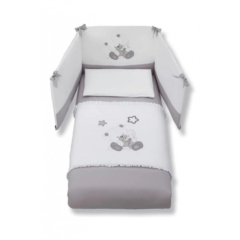 Complete Duvet Set Contact Dido - Grey