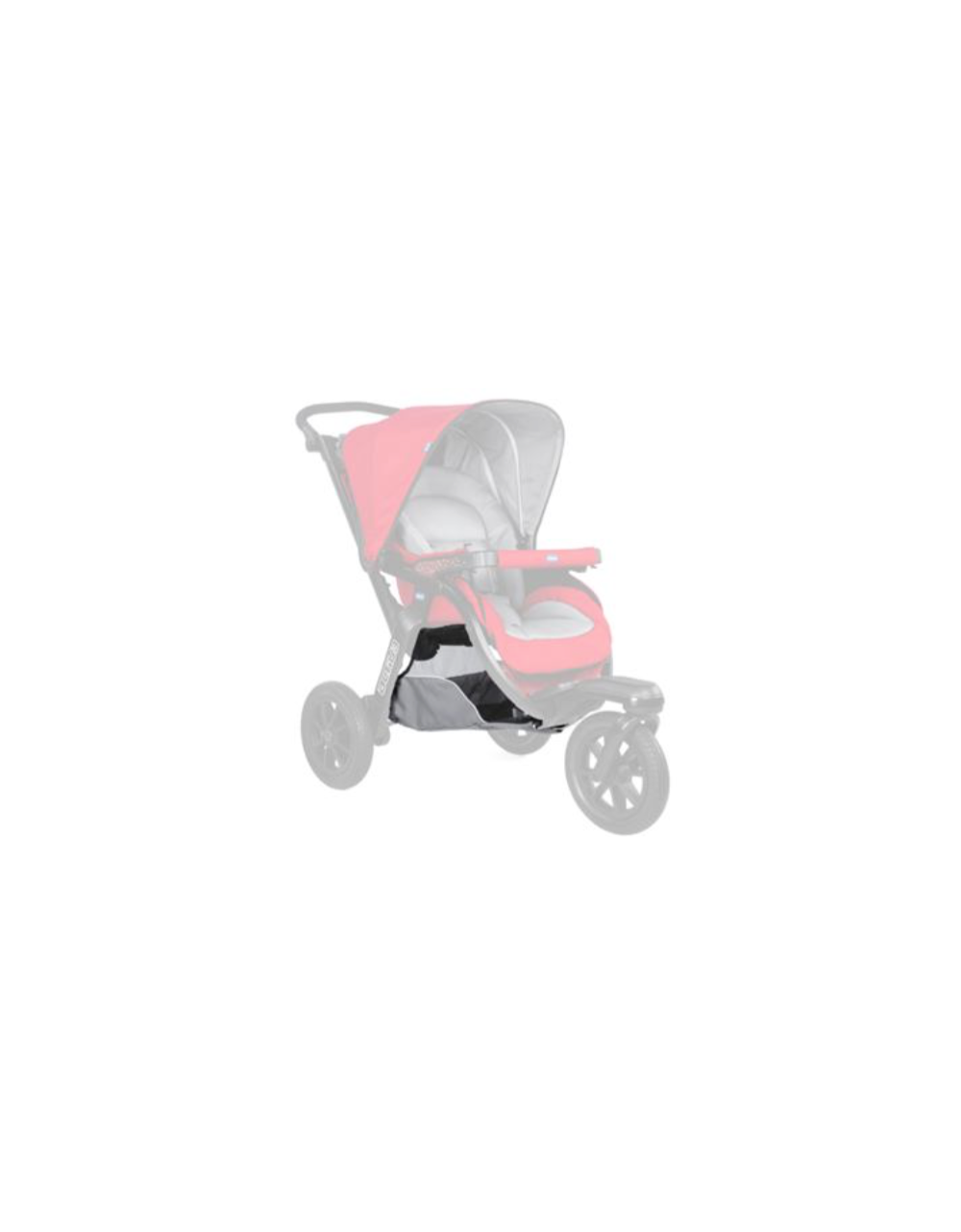 Chicco Activ3 Jet Black Stroller Basket