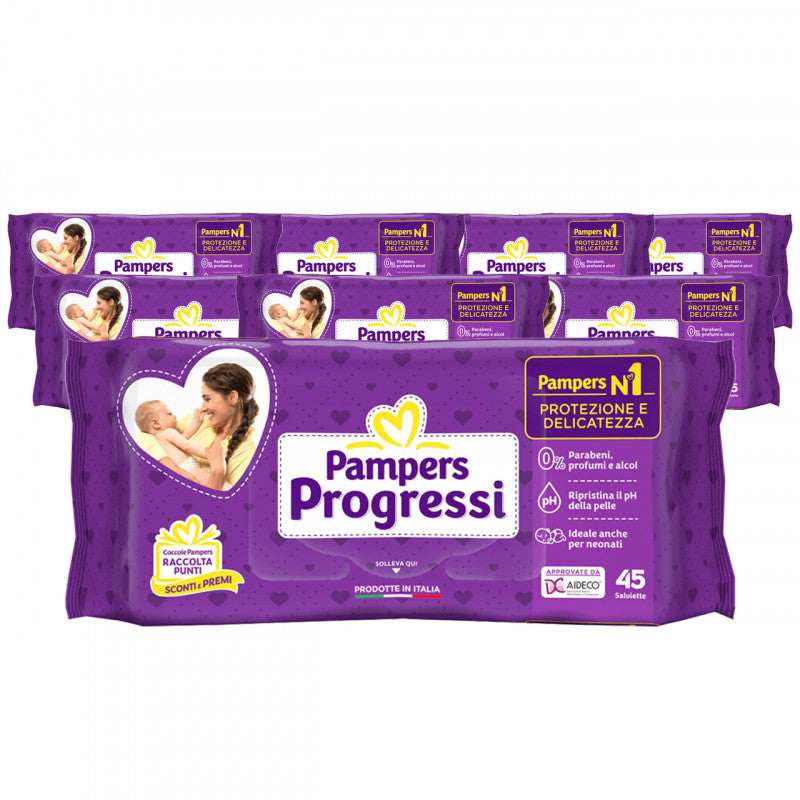 Pampers Progressi Wipes Economy Pack