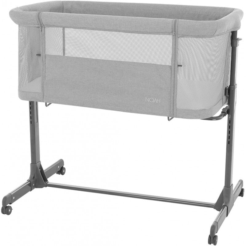 Beistellbetten kikkaboo Noah Light Grey