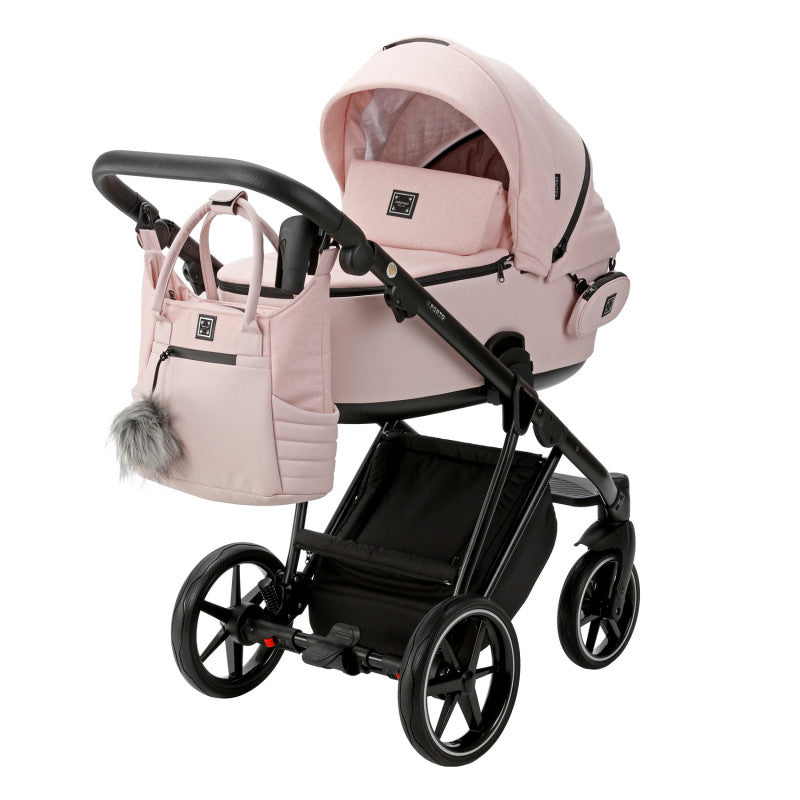 Adamex Porto Trio Pram - Pink Dream