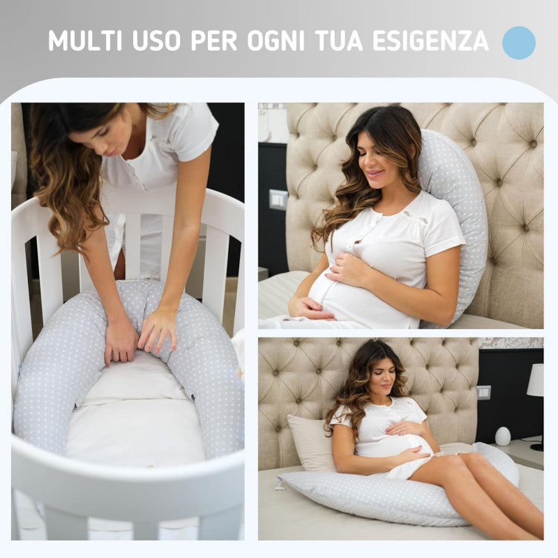 Pregnancy and Breastfeeding Pillow Memo 9-in-1