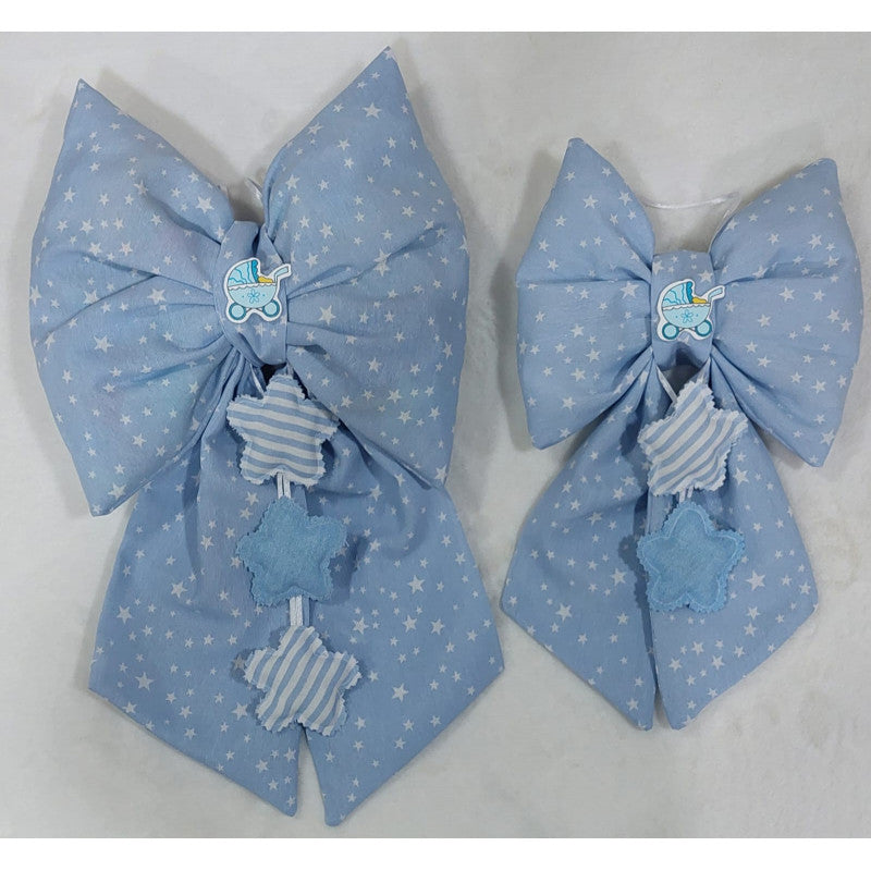 Handmade Stars Blue Birth Set