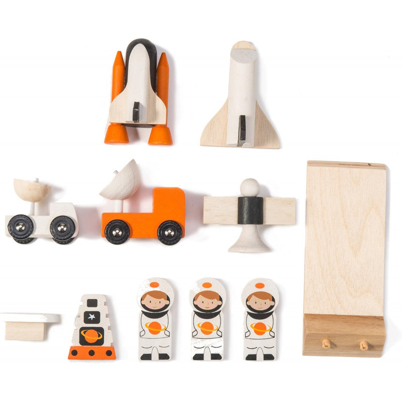 Wooden Cosmic Rockets Set