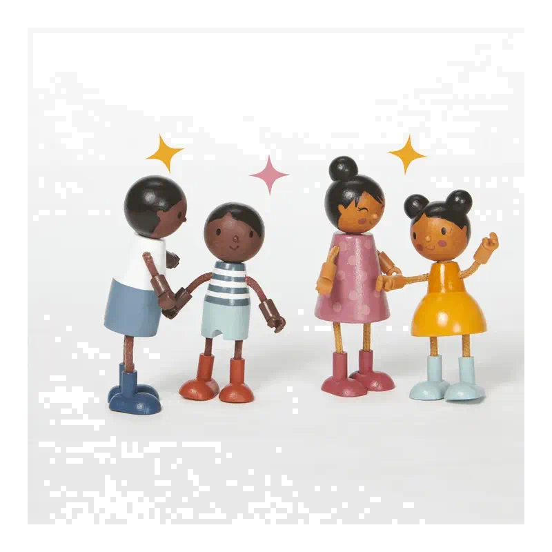 Hummingbird doll family