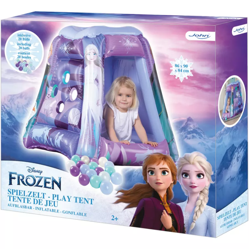 Frozen Inflatable Tent with 20 Balls – BabyChic