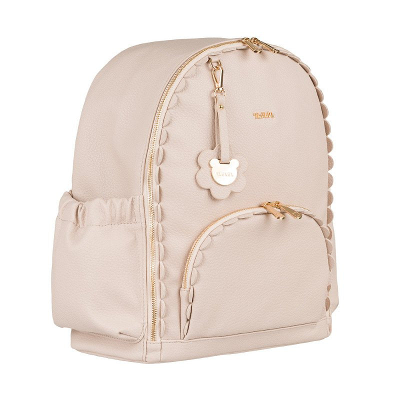 Rucksack mit Wickelauflage Beige Nanan