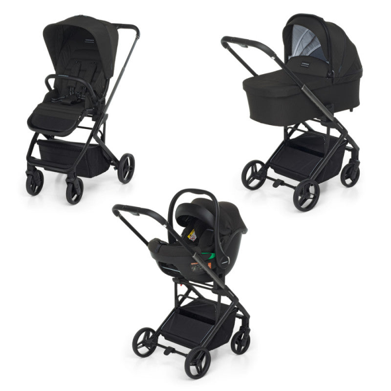 Kombikinderwagen Foppapedretti TicToc i-Size Ebony