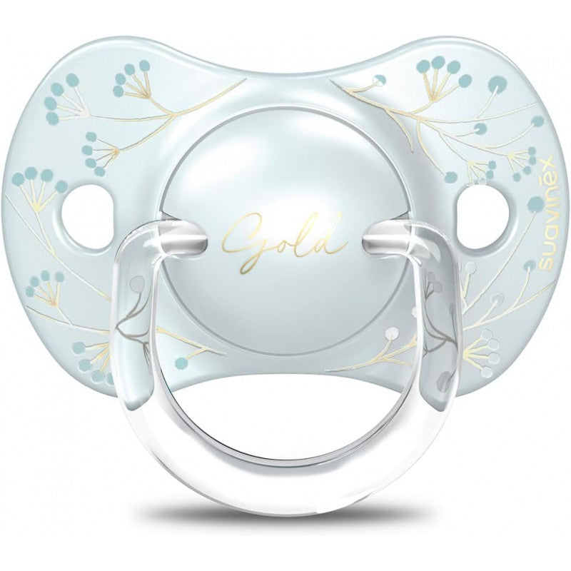 Suavinex Gold Edition Pacifier 0-6 Months Blue