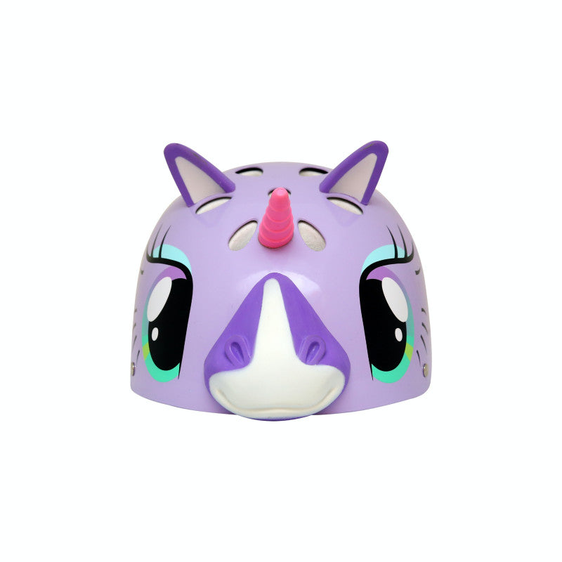 Kids' 3D Magic Purple Unicorn Helmet