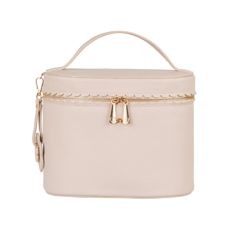 copy of Nanan Bestickte Kulturtasche aus Kunstleder Blau