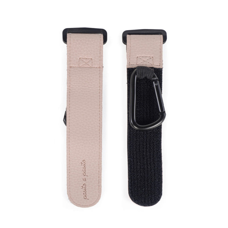 Set of 2 Stroller Hooks - Pasito a Pasito Icon Rose