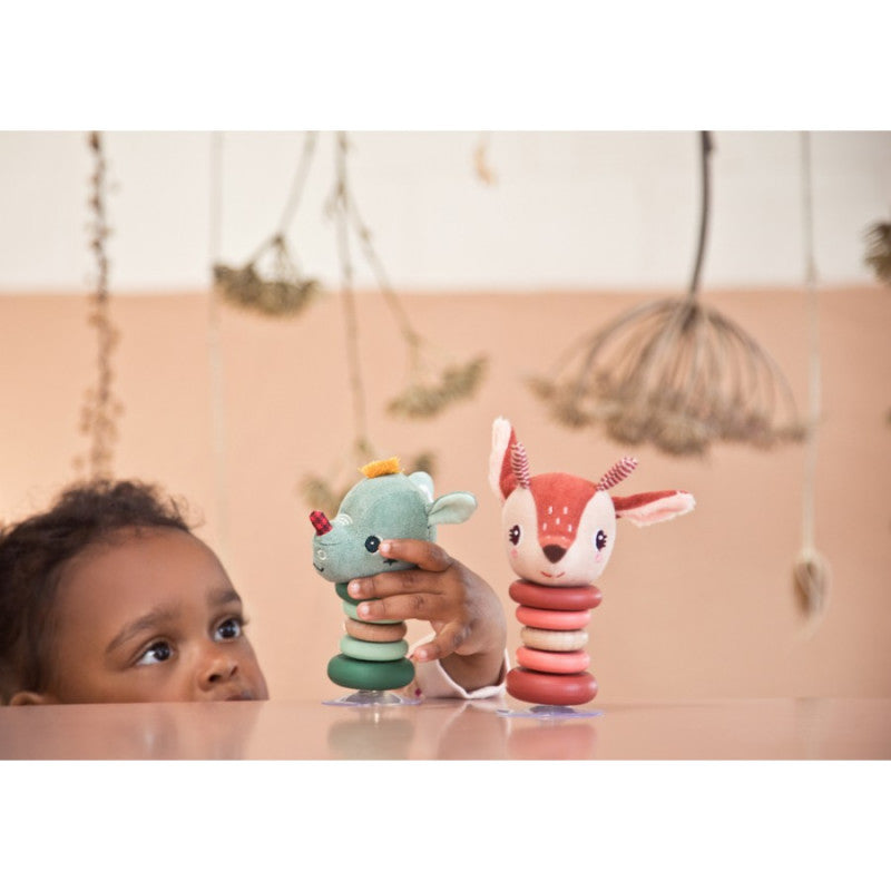 Lilliputiens Suction Cup Rocking Rattle