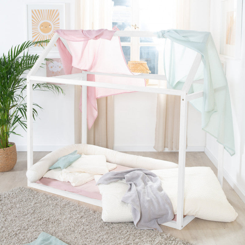 Montessori-Bett - Weißes Haus - 7