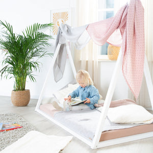 Montessori Tipi Weißes Bett - 2