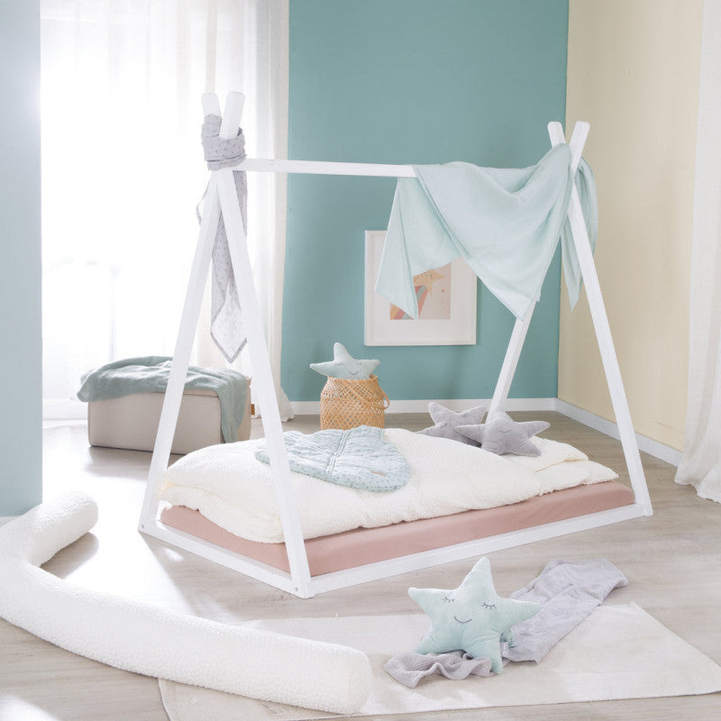 Montessori Tipi Weißes Bett - 5