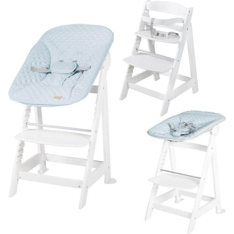 Highchair Born Up Set 2in1 - Light blue