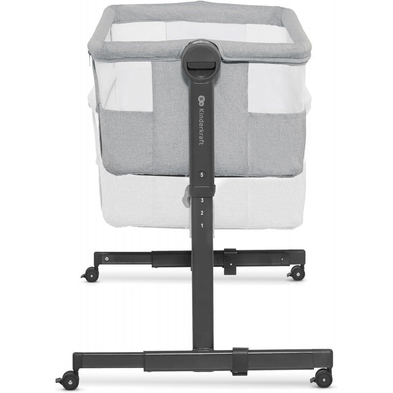 Kinderbeistellbett Neste Light Grey - 4