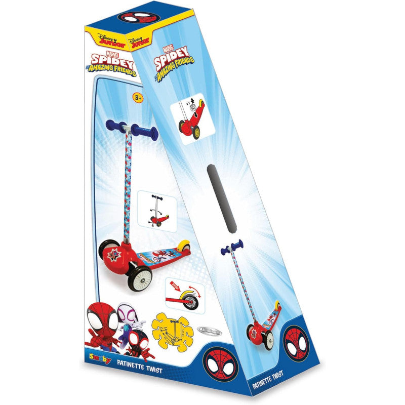 Spidey Twist 3-Wheel Scooter