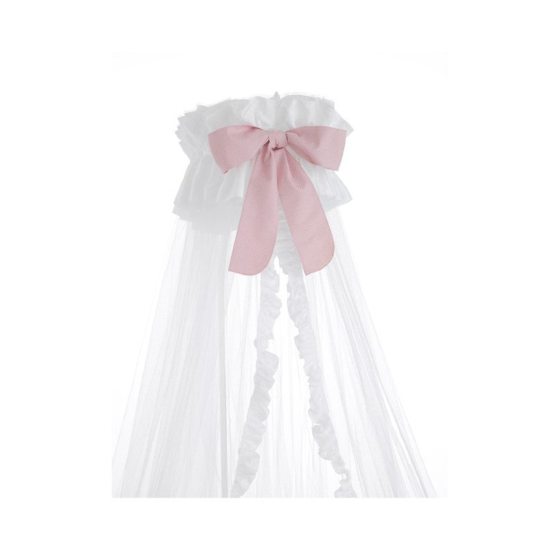 Tato Erbesi Crib Mosquito Net with Pink Rod