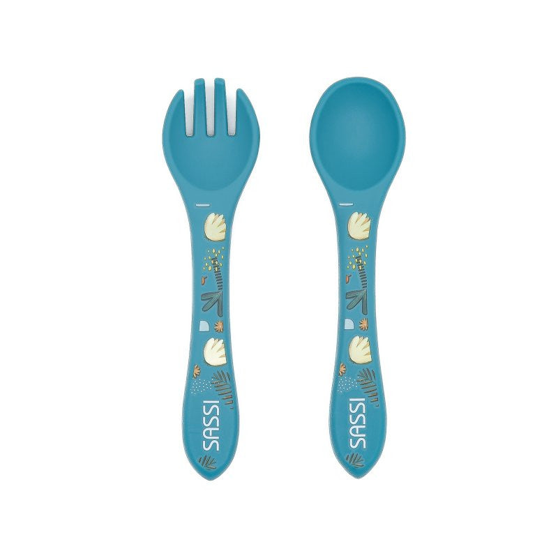 Chewy Elephant Silicone Cutlery