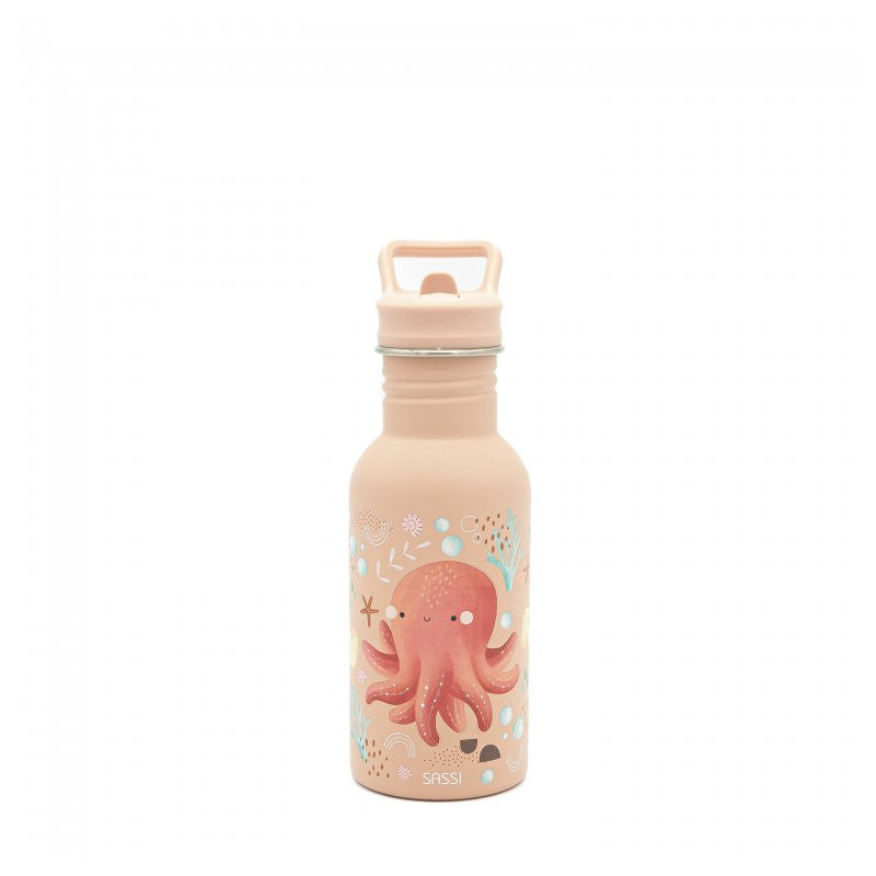 Slurpy Octopus 500 ml stainless steel water bottle