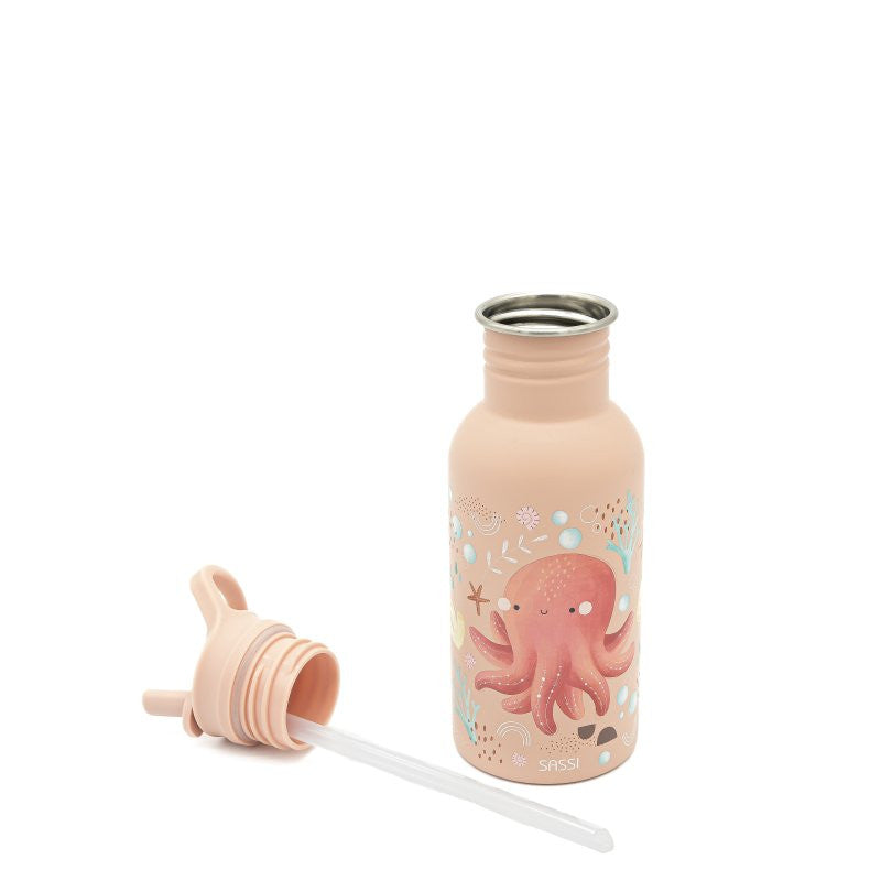 Slurpy Octopus 500 ml stainless steel water bottle