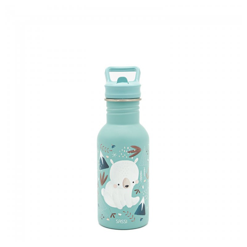 500ml Stainless Steel Munchy Bear Water Bottle