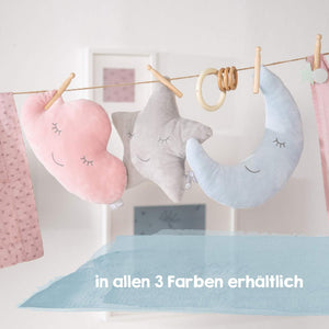 Dekoratives Kissen für das Luna Blue-Schlafzimmer - 3