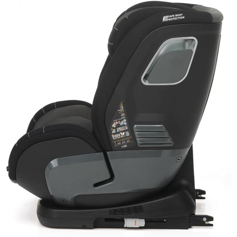 Foppapedretti Run Black Car Seat 76 - 150 cm I-Size